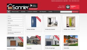 Fenêtre 38 - Site e-commerce (toute la menuiserie) pour l'entreprise Sonnier Menuiserie - Projet mis en place par l'agence ARTWYS