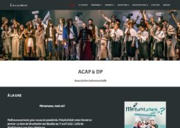 ACAP & DP Association événementielle - Site hébergé sur serveur ARTWYS